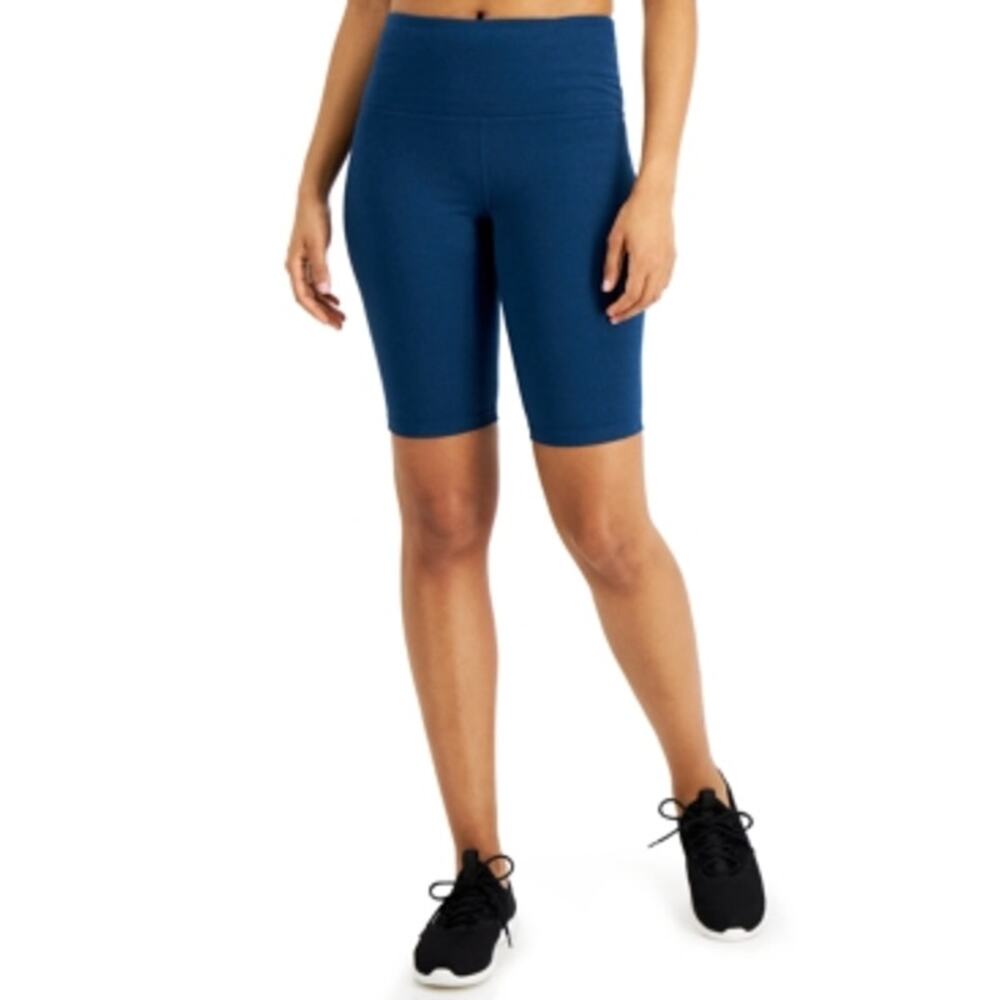 Ideology Sweat Set Biker Shorts, moonlit ocean blue, XS